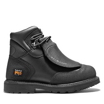 Timberland PRO Met Guard 6" Steel Toe - Cierne Pracovne Cizmy Panske, TB0317G